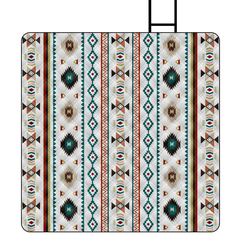 Waterproof Camping Padded Mat 2m x 2m (Pattern 2)