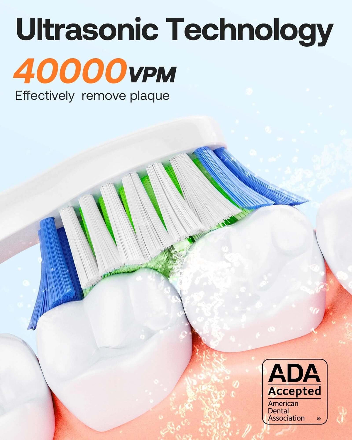 Bitvae D2 Electric Toothbrush with a Travel Case