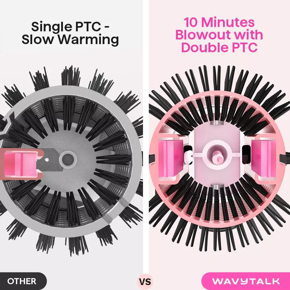 Wavytalk Blowout Boost Ionic Thermal Brush (206)
