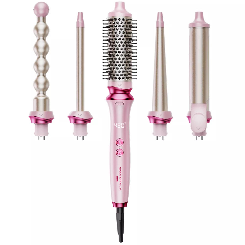 مجموعة تجعيد الشعر Wavytalk Heatwave Pro 5 in 1 (350S)