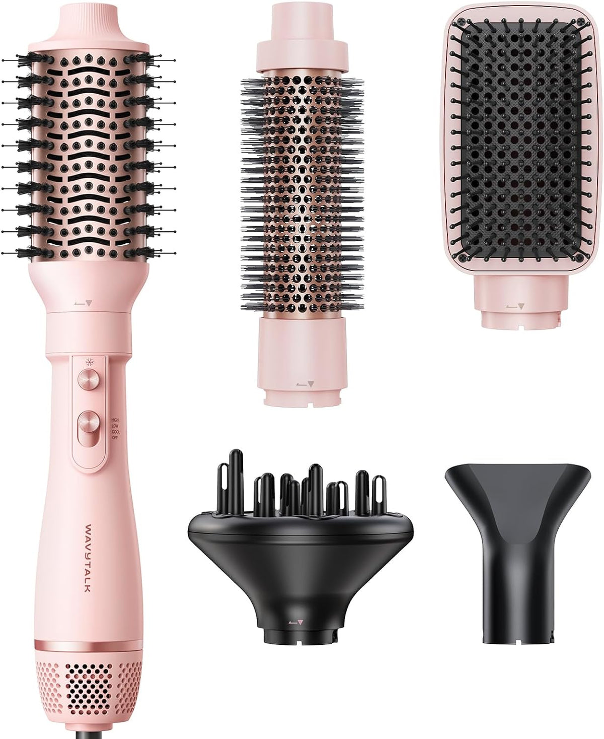 Wavytalk Air Sculpt 5-in-1 Hot Air Brush Set (639S)