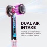 Wavytalk Turblow Pro Fast Drying Blow Dryer & Attachments (D10)