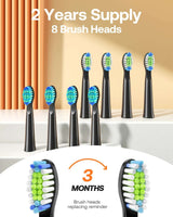 Bitvae D2 Electric Toothbrush with a Travel Case