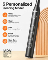 Bitvae D2 Electric Toothbrush with a Travel Case