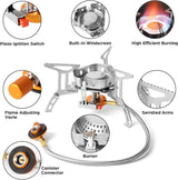 Mini Windproof Camping Gas Stove (1 Core)