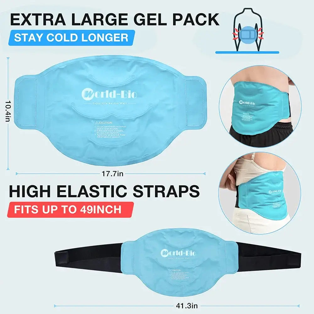Hot & Cold Pack for Lower Back Waist Therapy