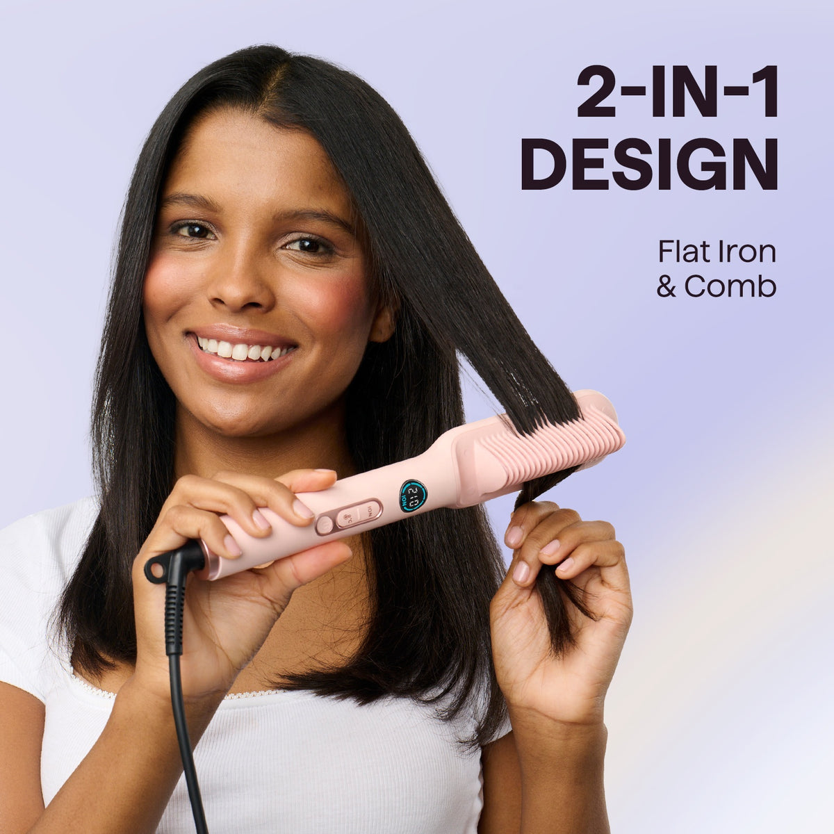 Wavytalk Sleek Sweep Ionic Straightening Brush (B376)