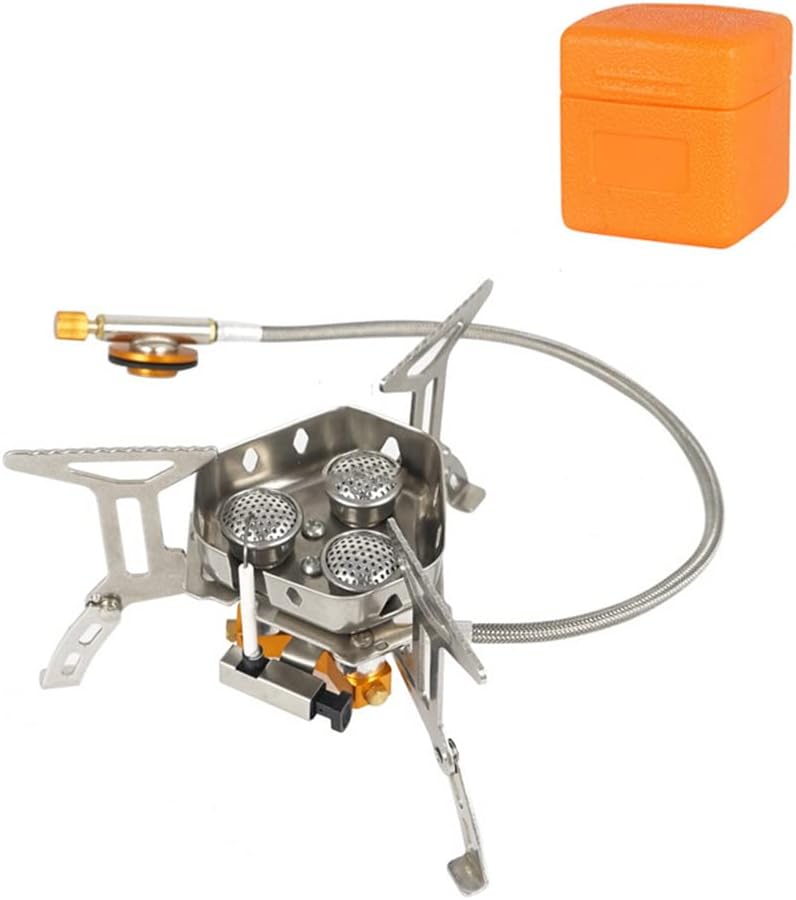 Mini Windproof Camping Gas Stove (3 Core)