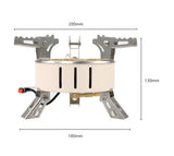5 Burners Gas Stove with Storage Bag