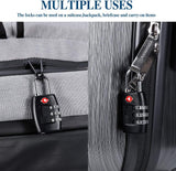 TSA Approved Luggage Lock (Black)
