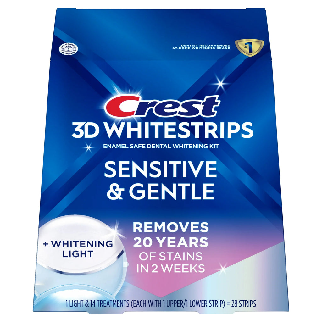 Crest 3DWhitestrips Sensitive & Gentle+ LED Light
