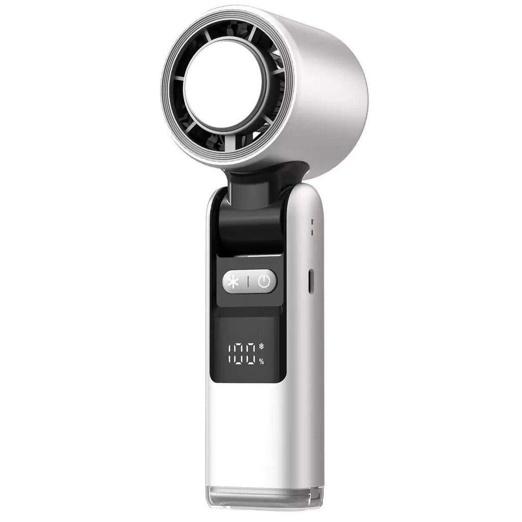 Cooling Foldable Handheld High-Speed Fan with Ice Effect
