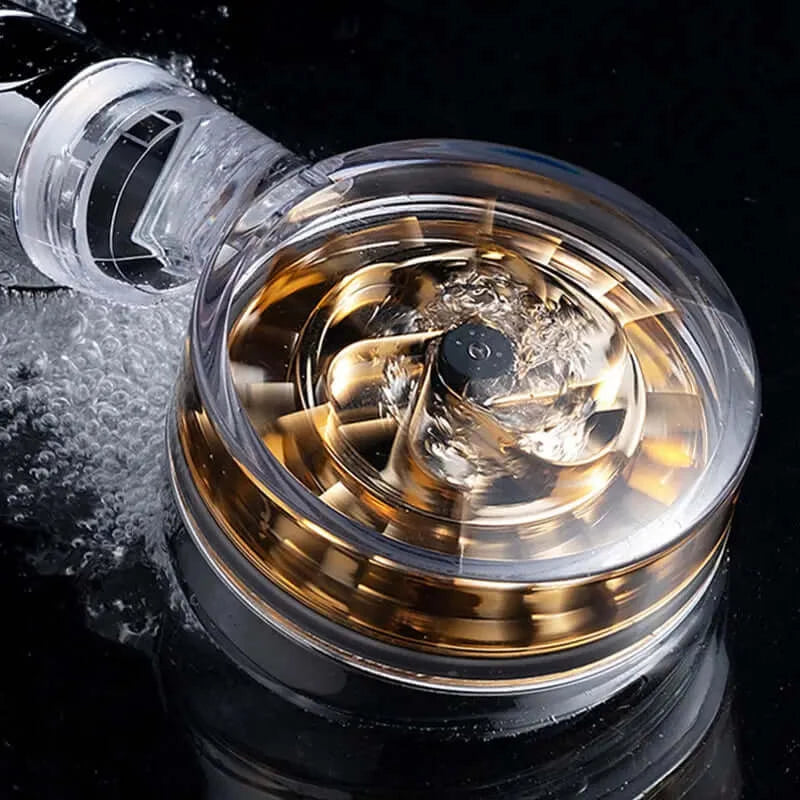 Filtered Shower Head (with Fan)