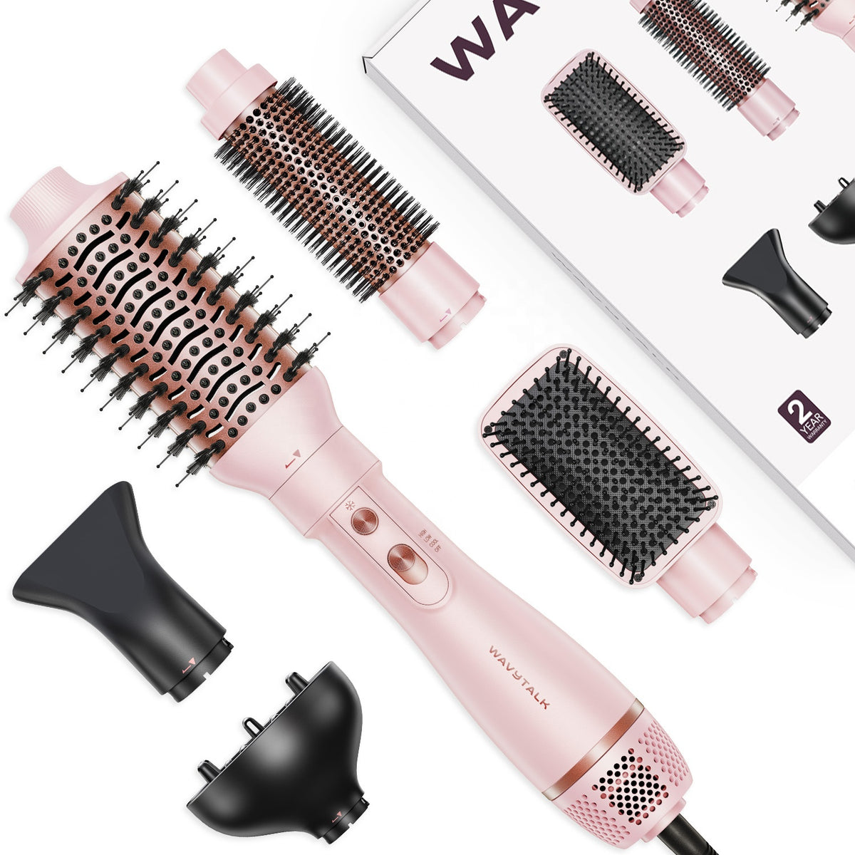 Wavytalk Air Sculpt 5-in-1 Hot Air Brush Set (639S)