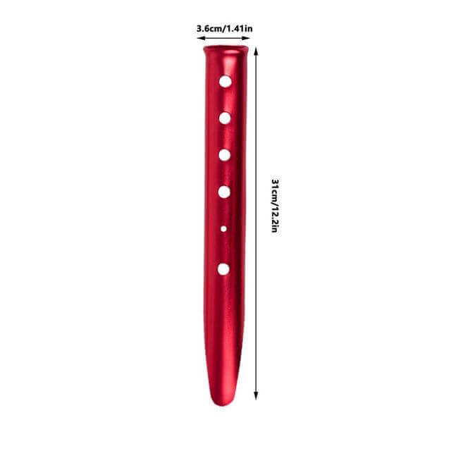 Camping Heavy Duty Tent Stakes 31cm (4 Pack)