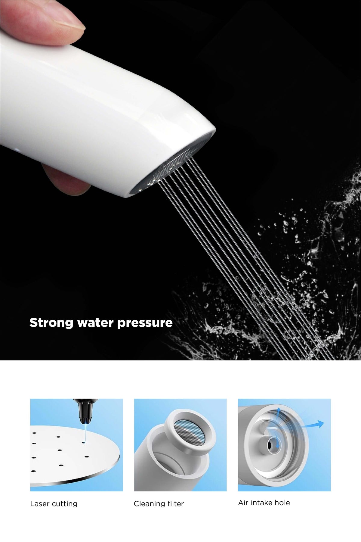 INNOV Portable Travel Handheld Electric Bidet Sprayer (Shattaf) INN-EB10