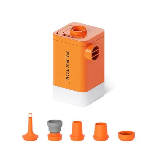 مضخة هواء محمولة 4800 مللي أمبير قابلة لإعادة الشحن مع إضاءة 4 في 1 FLEXTAILGEAR MAX PUMP 2 PLUS
