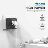 محول سفر مع شاحن سريع GaN 20W PD