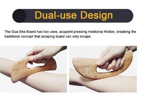 Wooden Gua Sha - Scraping, Massage, and Slimming Tool - Neshtary