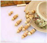 Wooden Wheel Body\Back\Waist\Legs Roller Massager - Neshtary